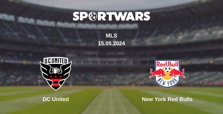 DC United — New York Red Bulls watch online for free 15.05.2024