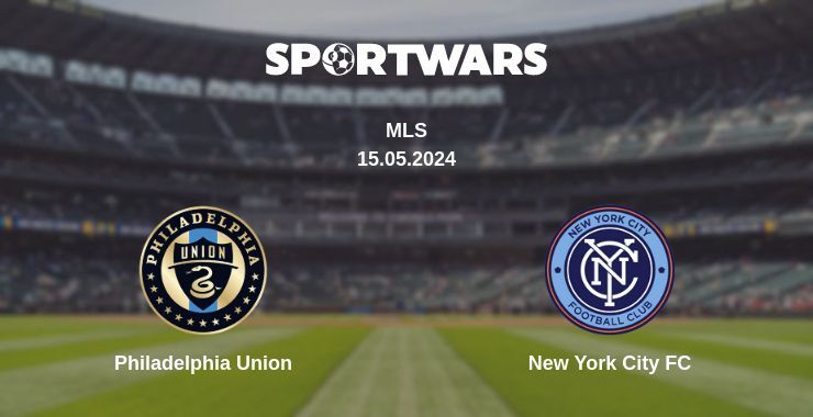 Philadelphia Union — New York City FC watch online for free 15.05.2024