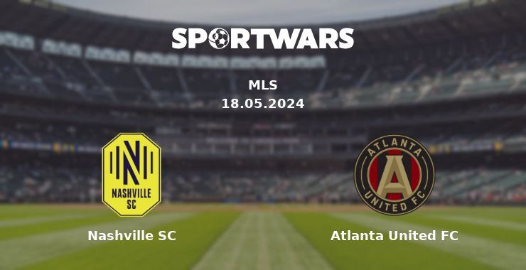 Nashville SC — Atlanta United FC watch online for free 18.05.2024