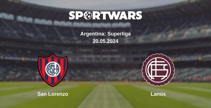 San Lorenzo — Lanús watch online for free 20.05.2024