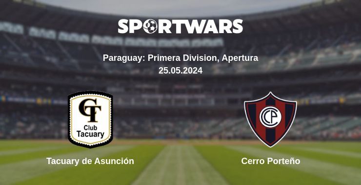 Result of the Tacuary de Asunción — Cerro Porteño match, 25.05.2024