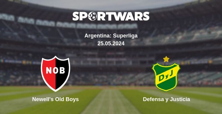 Result of the Newell's Old Boys — Defensa y Justicia match, 25.05.2024