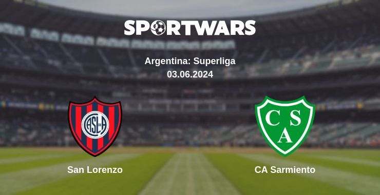 San Lorenzo — CA Sarmiento watch online for free 03.06.2024