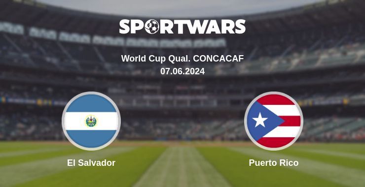 El Salvador — Puerto Rico watch online for free 07.06.2024