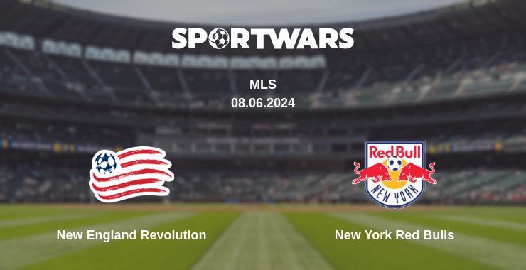 New England Revolution — New York Red Bulls watch online for free 08.06.2024