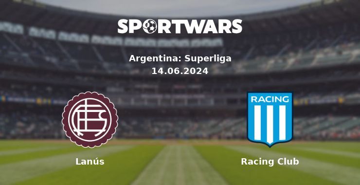 Lanús — Racing Club watch online for free 14.06.2024