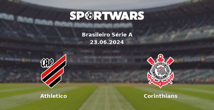 Athletico — Corinthians watch online for free 23.06.2024