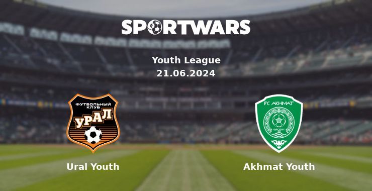 Ural Youth — Akhmat Youth watch online for free 21.06.2024