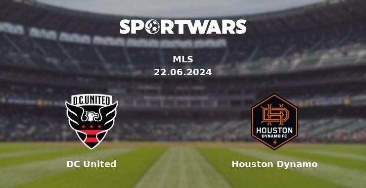 DC United — Houston Dynamo watch online for free 22.06.2024