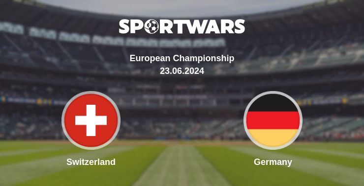 Switzerland — Germany watch online for free 23.06.2024