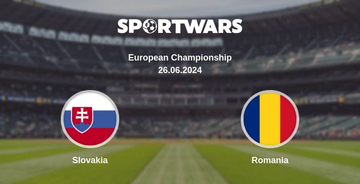 Slovakia — Romania watch online for free 26.06.2024