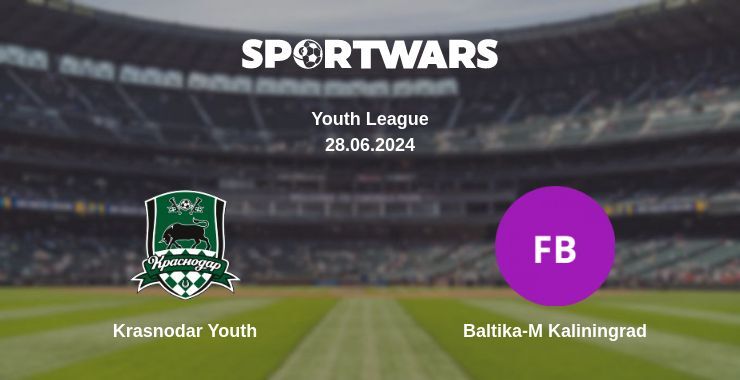 Krasnodar Youth — Baltika-M Kaliningrad watch online for free 28.06.2024