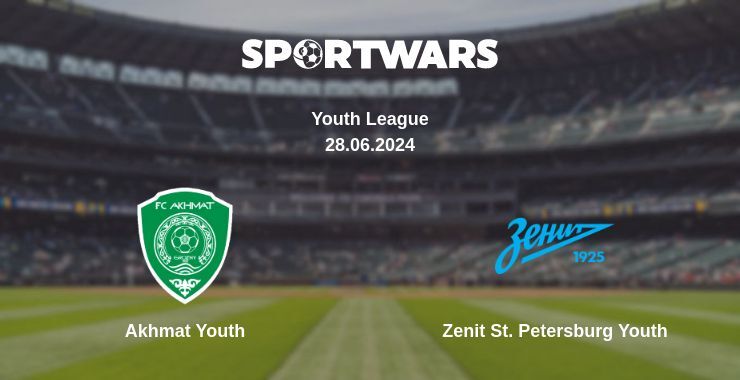 Akhmat Youth — Zenit St. Petersburg Youth watch online for free 28.06.2024