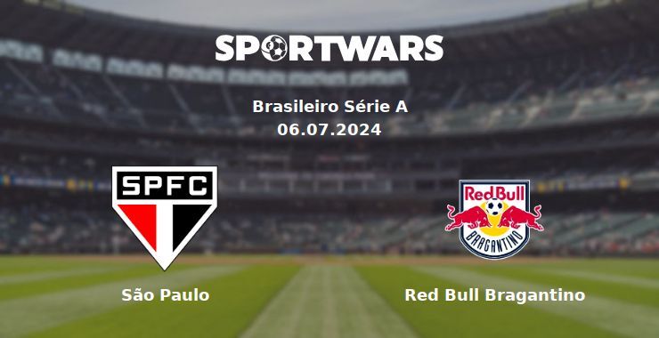 São Paulo — Red Bull Bragantino watch online for free 06.07.2024