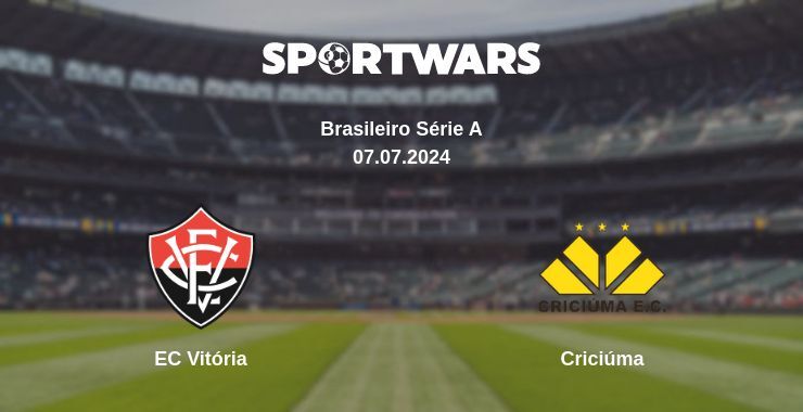 EC Vitória — Criciúma watch online for free 07.07.2024