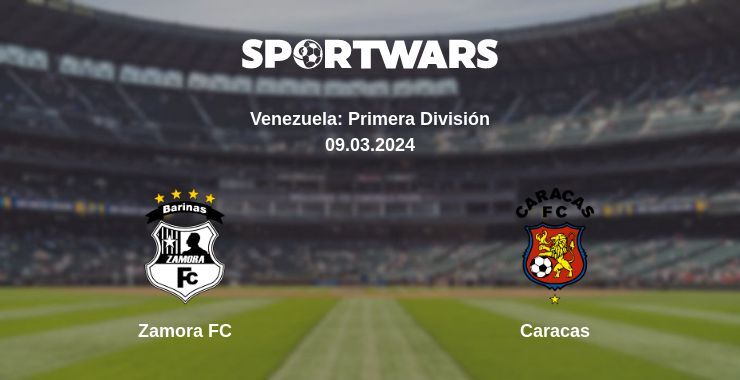 Zamora FC — Caracas watch online for free 09.03.2024