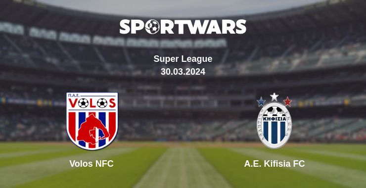 Volos NFC — A.E. Kifisia FC watch online for free 30.03.2024