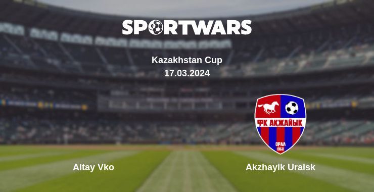 Altay Vko — Akzhayik Uralsk watch online for free 17.03.2024