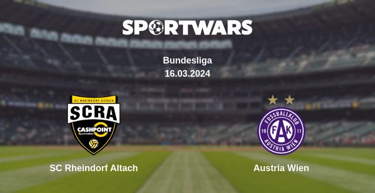 SC Rheindorf Altach — Austria Wien watch online for free 16.03.2024