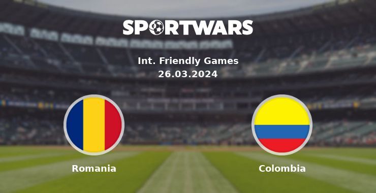 Romania — Colombia watch online for free 26.03.2024