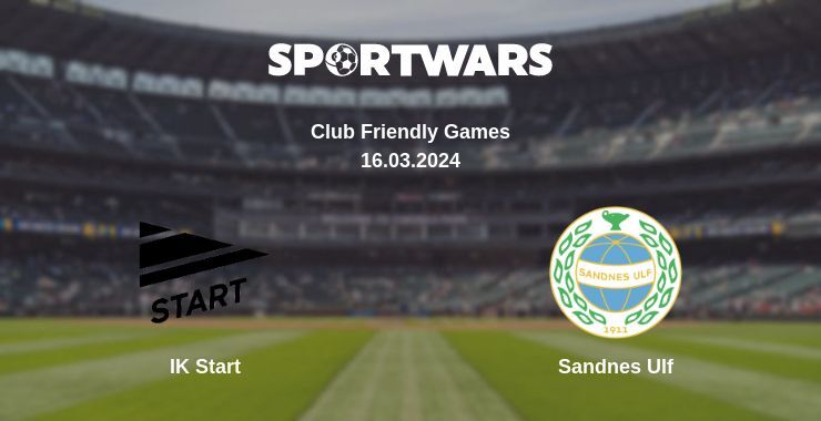 IK Start — Sandnes Ulf watch online for free 16.03.2024