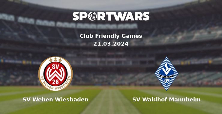 SV Wehen Wiesbaden — SV Waldhof Mannheim watch online for free 21.03.2024