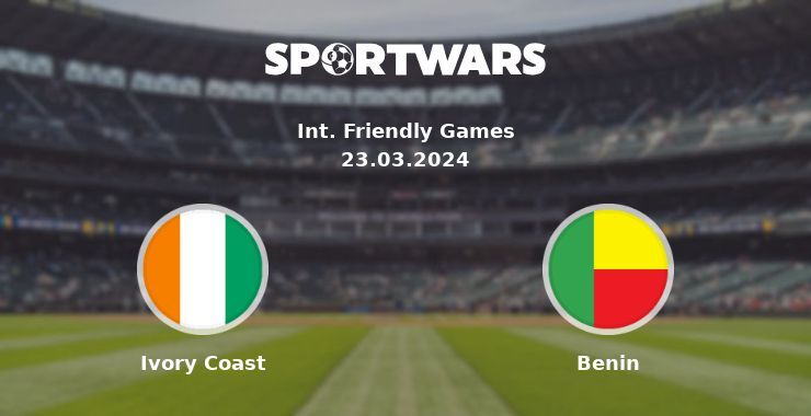 Ivory Coast — Benin watch online for free 23.03.2024