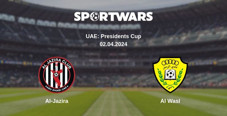 Al-Jazira — Al Wasl watch online for free 02.04.2024