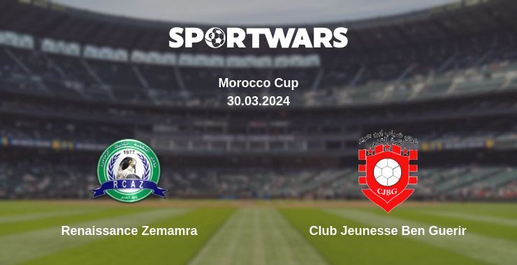 Result of the Renaissance Zemamra — Club Jeunesse Ben Guerir match, 30.03.2024