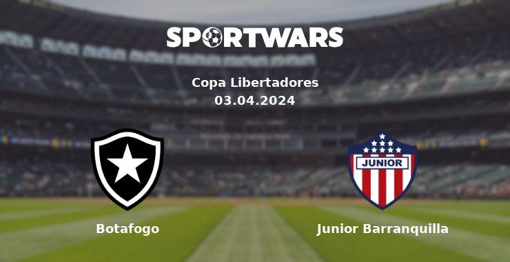 Botafogo — Junior Barranquilla watch online for free 03.04.2024