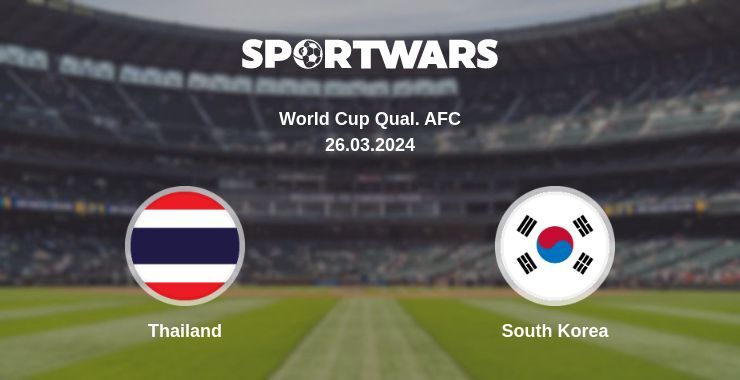 Thailand — South Korea watch online for free 26.03.2024