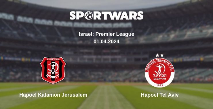 Hapoel Katamon Jerusalem — Hapoel Tel Aviv watch online for free 01.04.2024