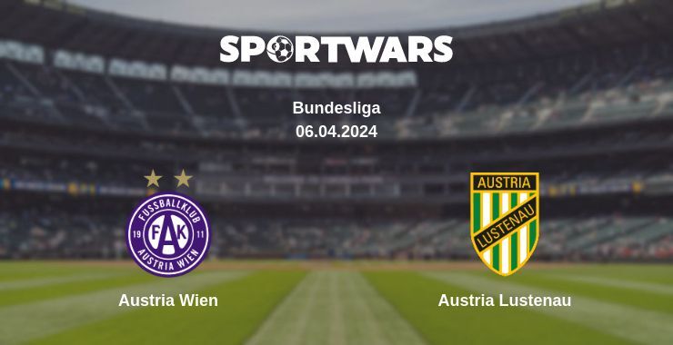 Austria Wien — Austria Lustenau watch online for free 06.04.2024