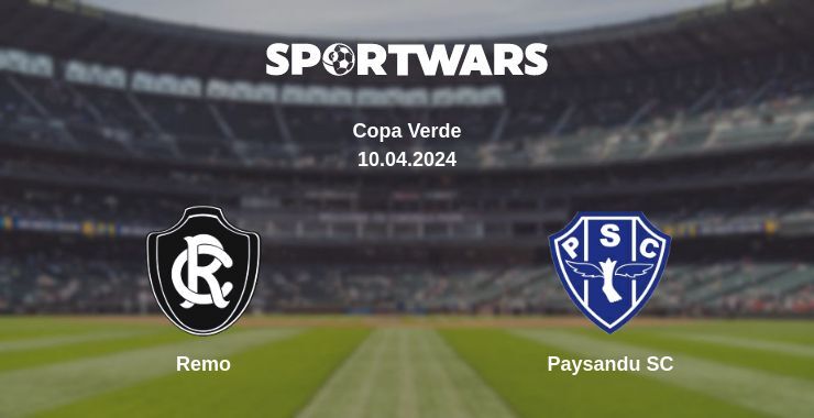 Result of the Remo — Paysandu SC match, 10.04.2024