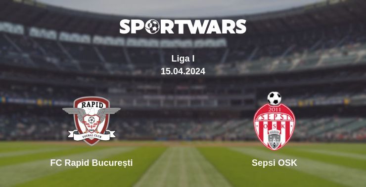 FC Rapid București — Sepsi OSK watch online for free 15.04.2024