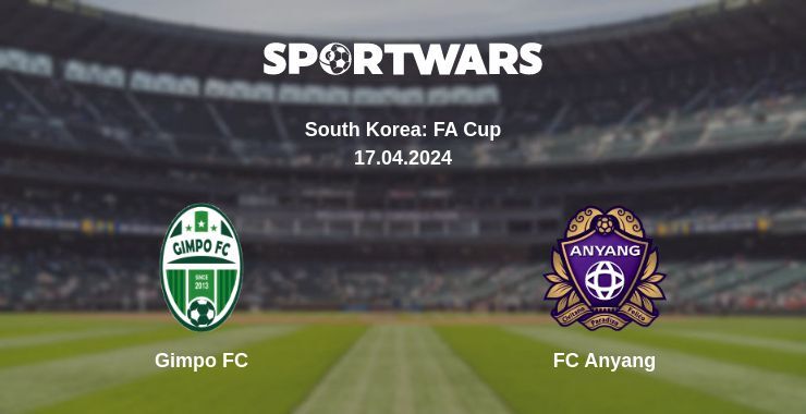 Gimpo FC — FC Anyang watch online broadcast, 17.04.2024