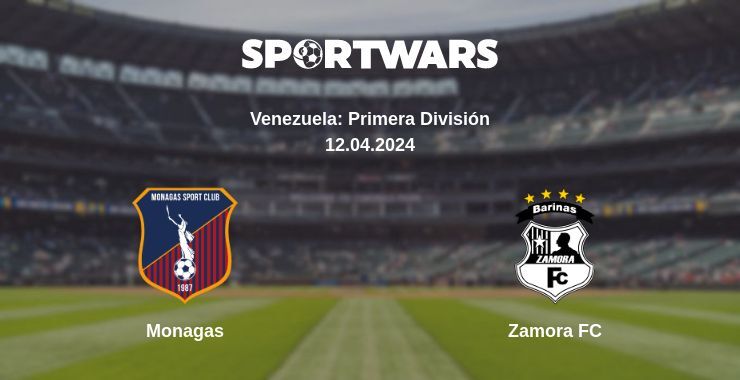 Monagas — Zamora FC watch online for free 12.04.2024