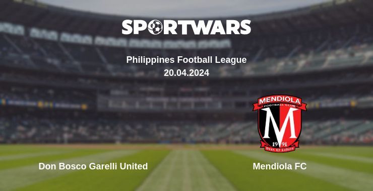 Don Bosco Garelli United — Mendiola FC watch online for free 20.04.2024