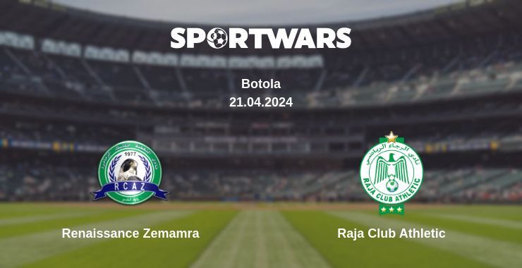 Renaissance Zemamra — Raja Club Athletic watch online for free 21.04.2024