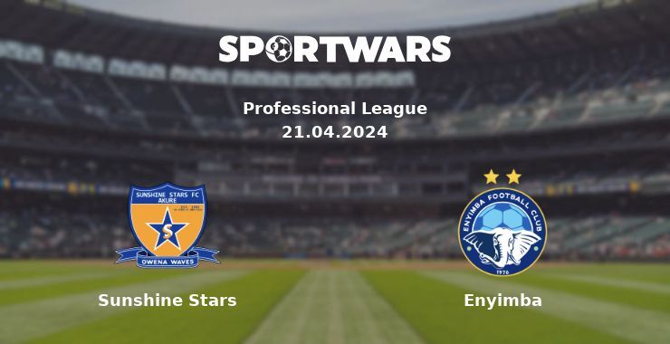 Sunshine Stars — Enyimba watch online for free 21.04.2024