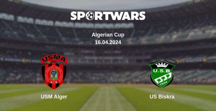 Result of the USM Alger — US Biskra match, 16.04.2024