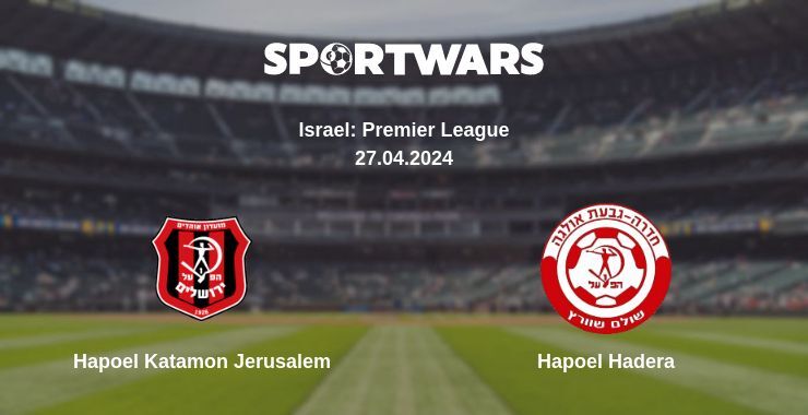 Hapoel Katamon Jerusalem — Hapoel Hadera watch online for free 27.04.2024