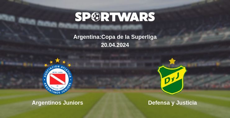 Result of the Argentinos Juniors — Defensa y Justicia match, 20.04.2024