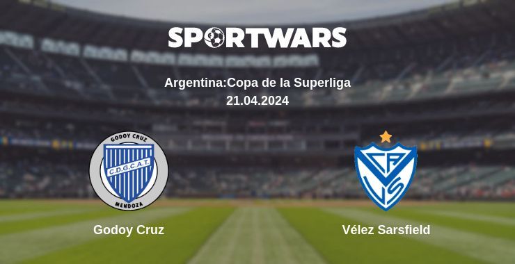 Result of the Godoy Cruz — Vélez Sarsfield match, 21.04.2024