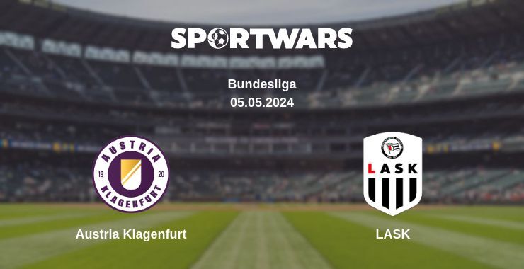 Result of the Austria Klagenfurt — LASK match, 05.05.2024