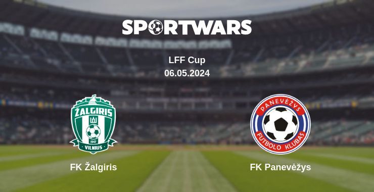 FK Žalgiris — FK Panevėžys watch online for free 06.05.2024