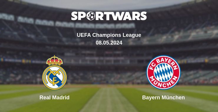 Real Madrid — Bayern München watch online for free 08.05.2024