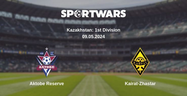 Aktobe Reserve — Kairat-Zhastar, where to watch online broadcast