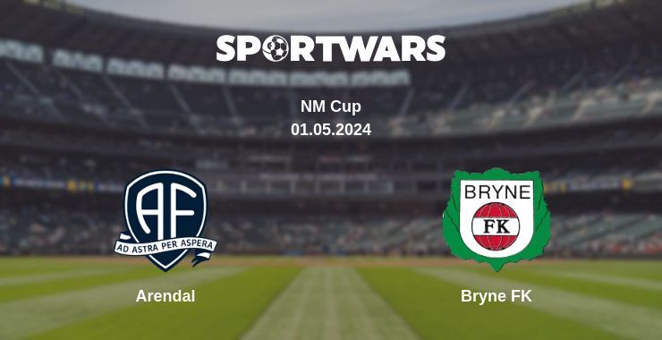 Result of the Arendal — Bryne FK match, 01.05.2024