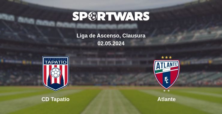 Result of the CD Tapatío — Atlante match, 02.05.2024